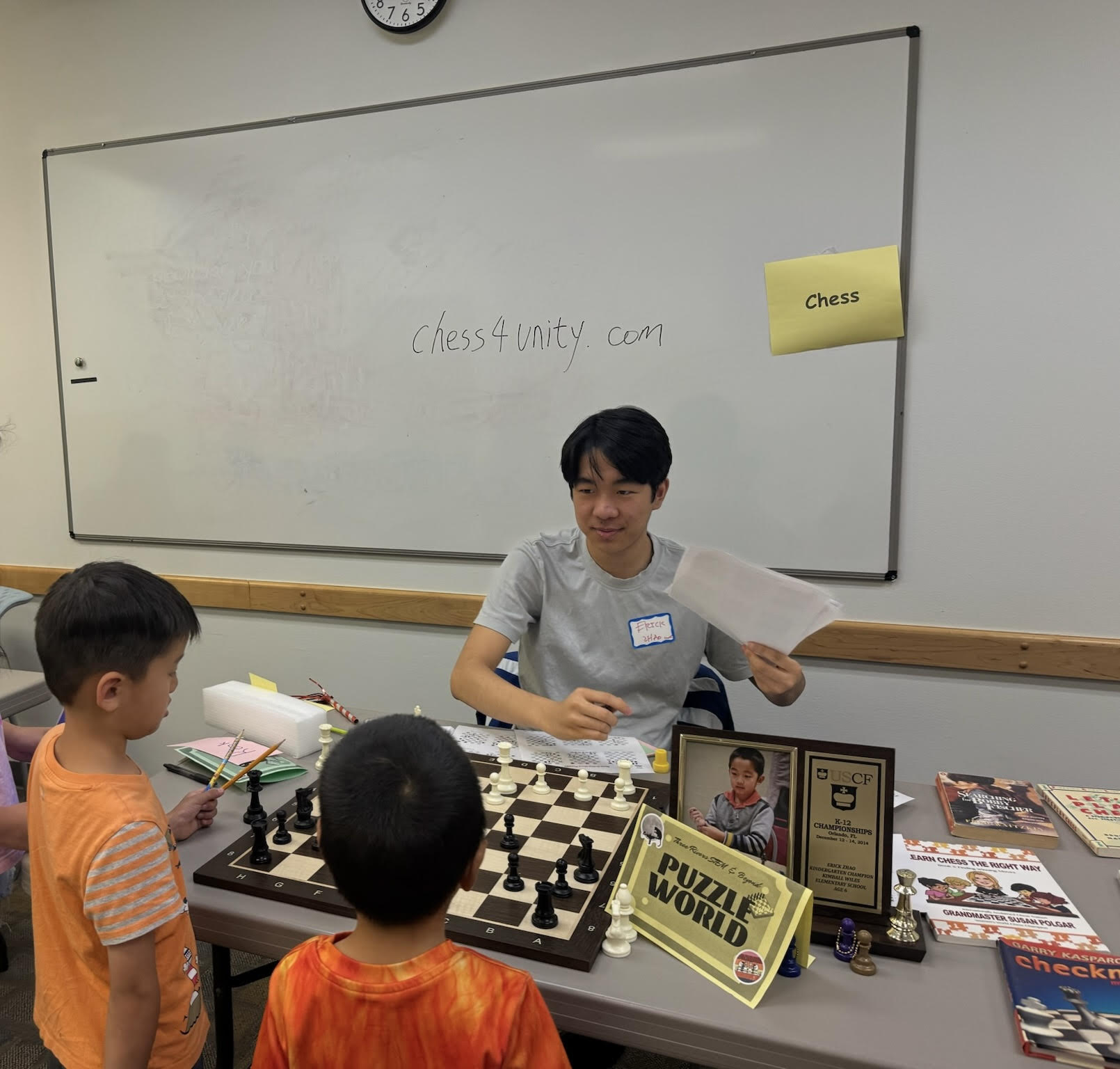 Free youth chess workshop at Northland Public Library
